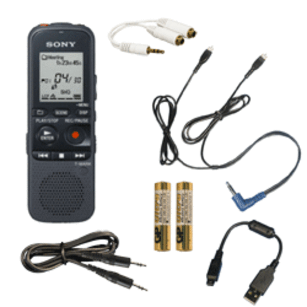 Voice Recorder connection leads direct audio input Deaf Equipment