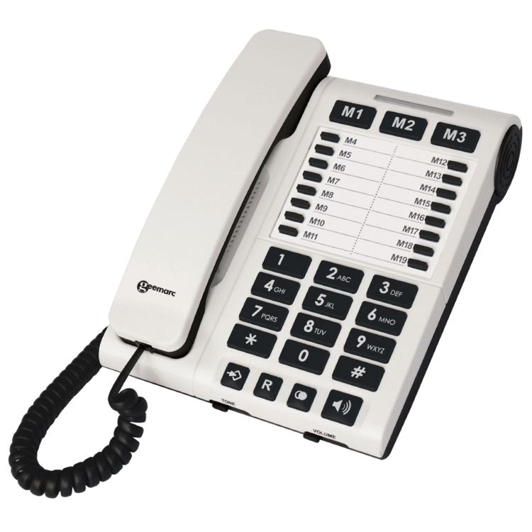 Geemarc CL1200 amplified corded telephone Deaf Equipment