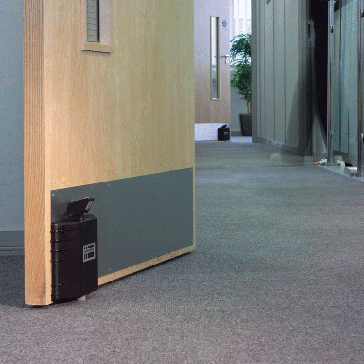 fire door release doorstop Deaf Equipment