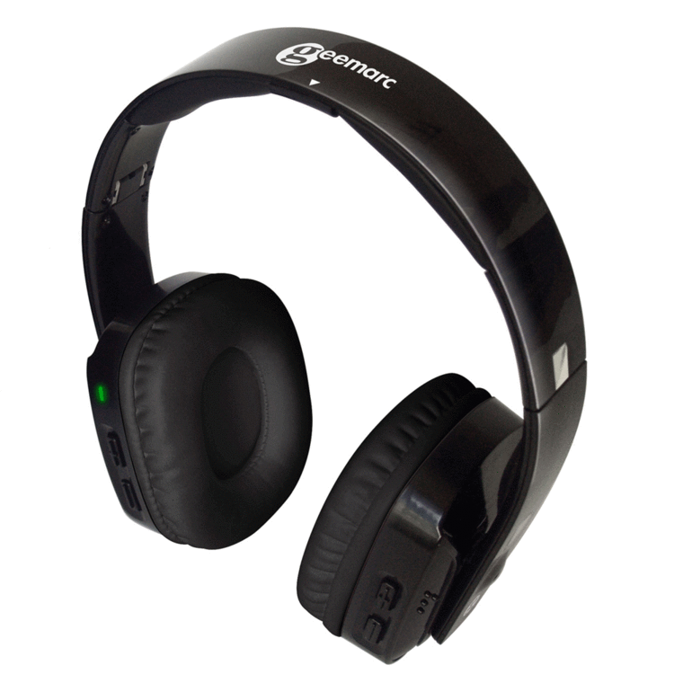 Geemarc CL7400 foldable wireless Headphones Deaf Equipment