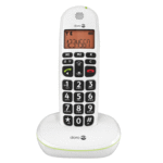 an attractive, simple to use cordless phone with a good range of standard features and a clear display. Good value for money!
