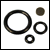  'O' ring set for Fonix Couplers