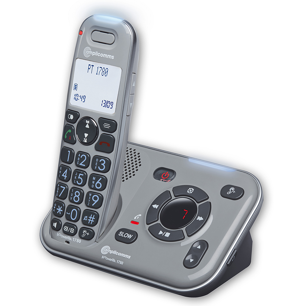 Amplified Cordless Telephones Single Deaf Equipment