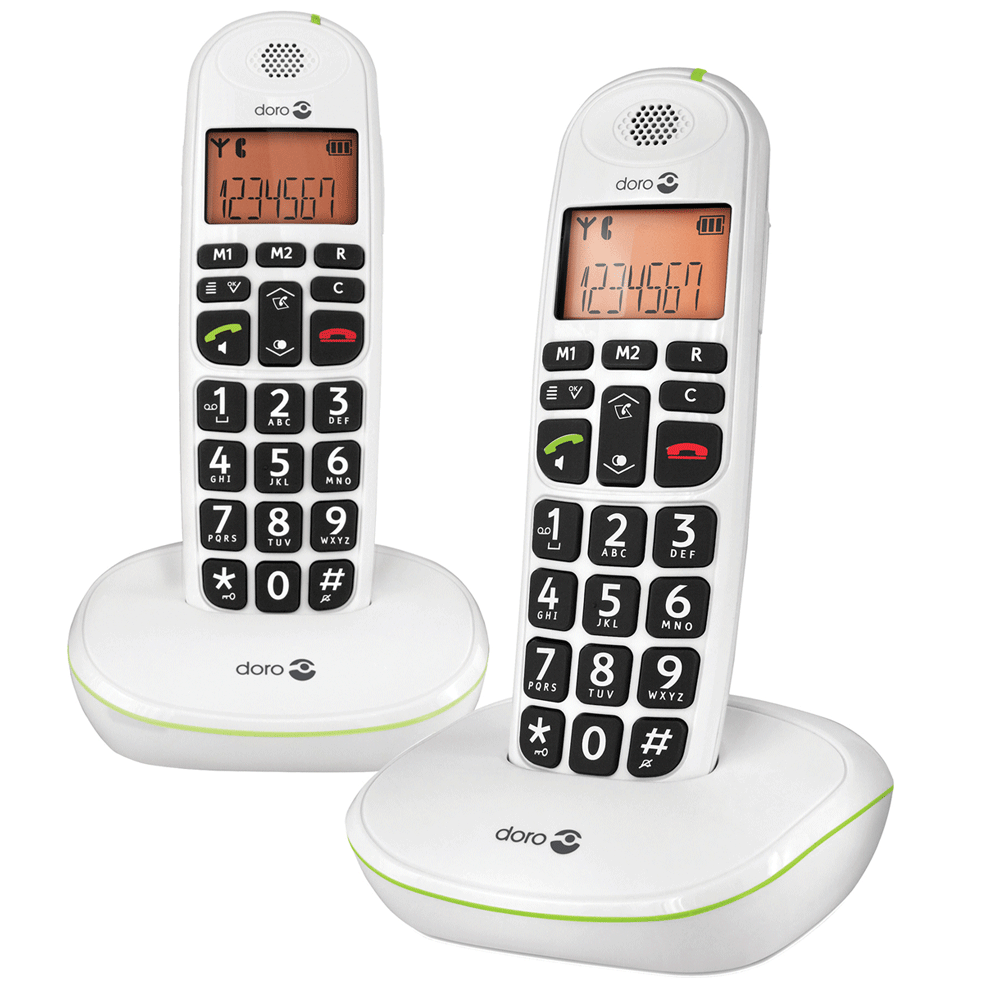 Amplified Cordless Telephones Twin Packs Deaf Equipment