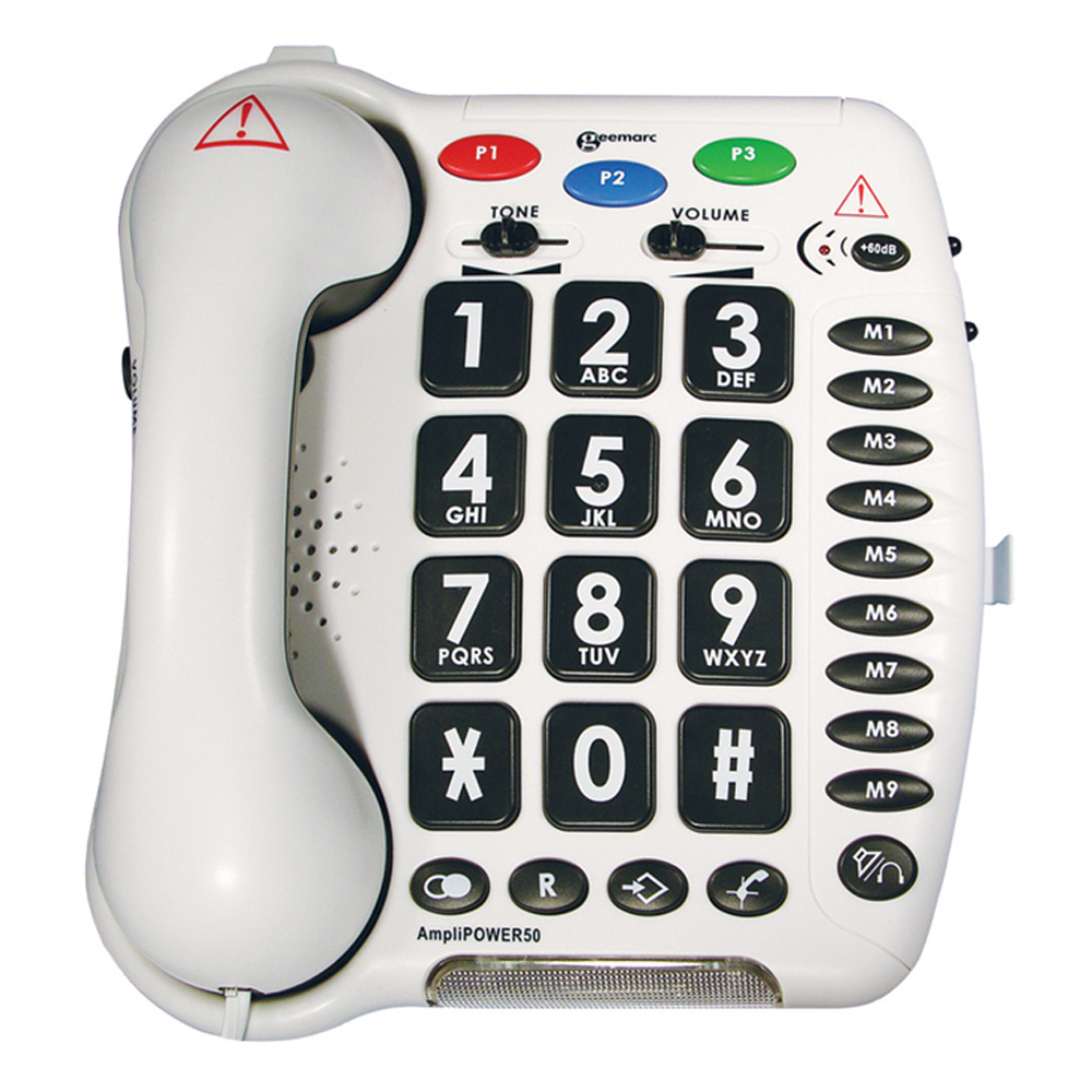 Amplified Corded Telephones Deaf Equipment