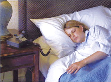 Deafgard unit in use Deafgard unit in use