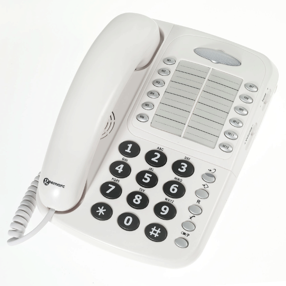 Amplified Corded Telephones Deaf Equipment