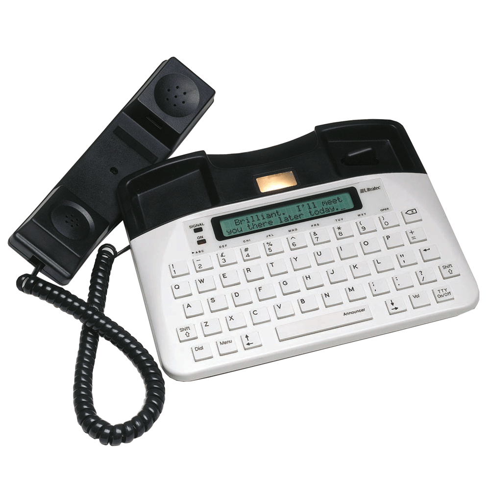 To provide a textphone facility for customers | Deaf Equipment